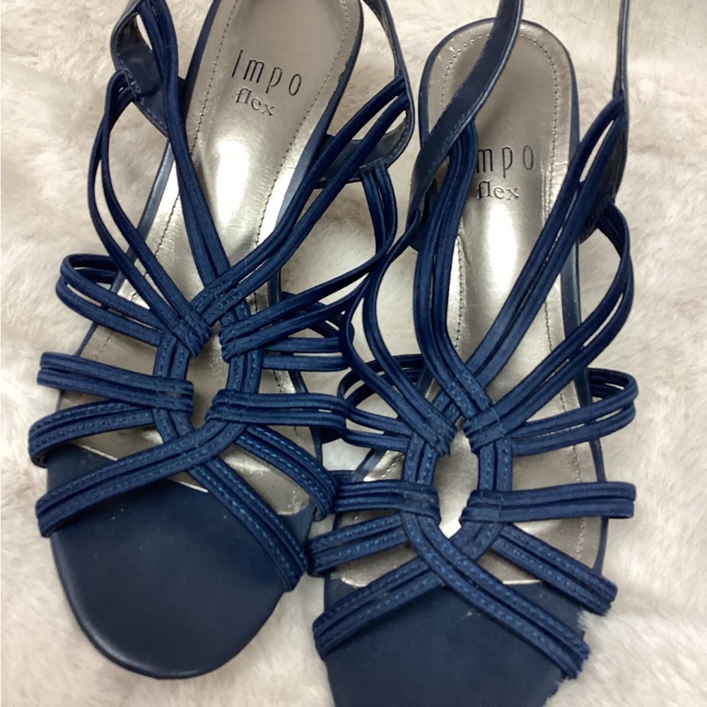 Impo Women's Blue Strappy Sandals